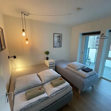 Modern With Rooftop, Privat Balcony, & Free Parking,next To Attractions Aparthotel Aarhus