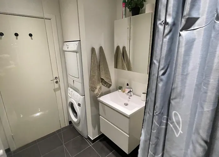 Apartahotel Modern With Rooftop, Privat Balcony, & Free Parking,next To Attractions Århus